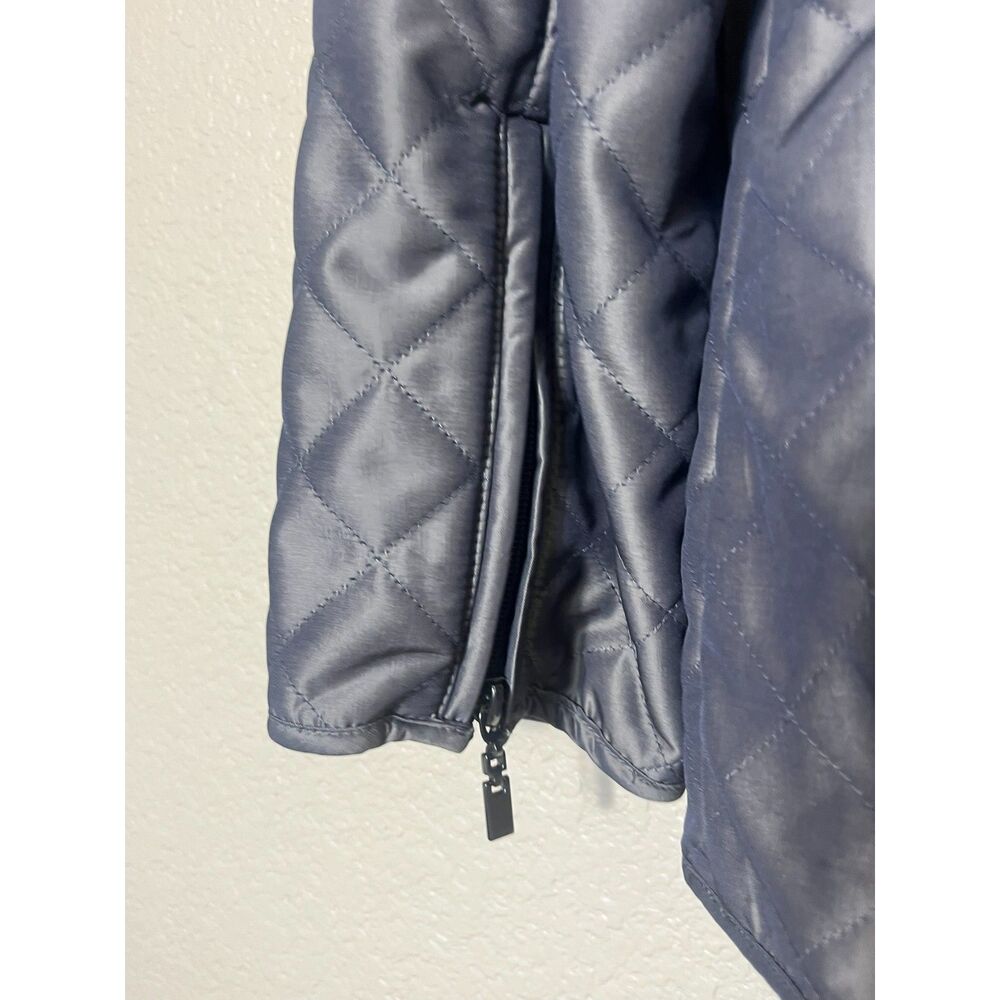 Pendleton Lightweight Gray Silver Puffer Anorak Q… - image 4